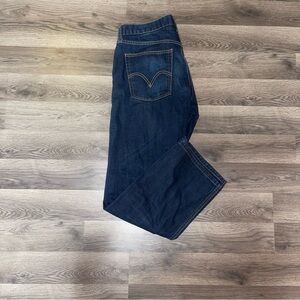 Levi’s 514 Slim Straight Jeans Men’s Size 36x30 Dark Wash